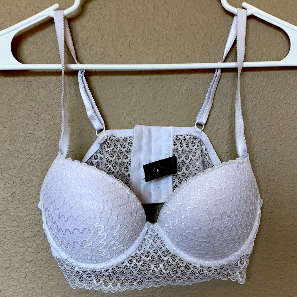 White Corset Bra